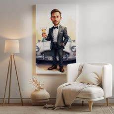 Agent w Smoking’u – Portret z Auta Klasyka