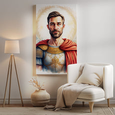 Portret Rzymskiego Cesarza z Twojego Zdjęcia