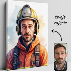 Portret Strażaka – Bohater z Twojego Zdjęcia