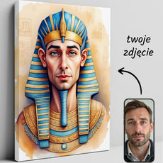 Portret Faraona – Egipski Portret z Twojego Zdjęcia