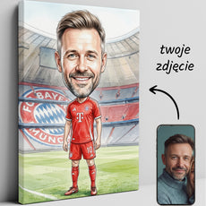 Karykatura Bayern Monachium na 40 Urodziny - Personalizowany Prezent glowne