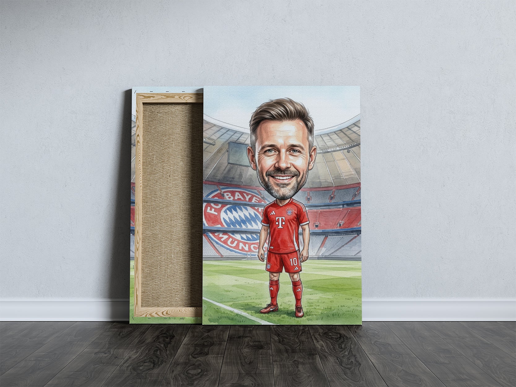 Karykatura Bayern Monachium na 40 Urodziny - Personalizowany Prezent mockup 5