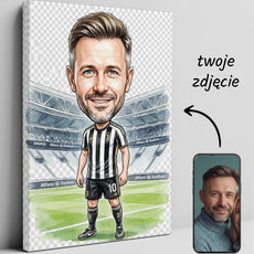 Karykatura Juventus na 40 Urodziny - Personalizowany Prezent glowne