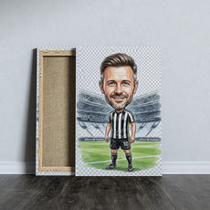 Karykatura Juventus na 40 Urodziny - Personalizowany Prezent mockup 5