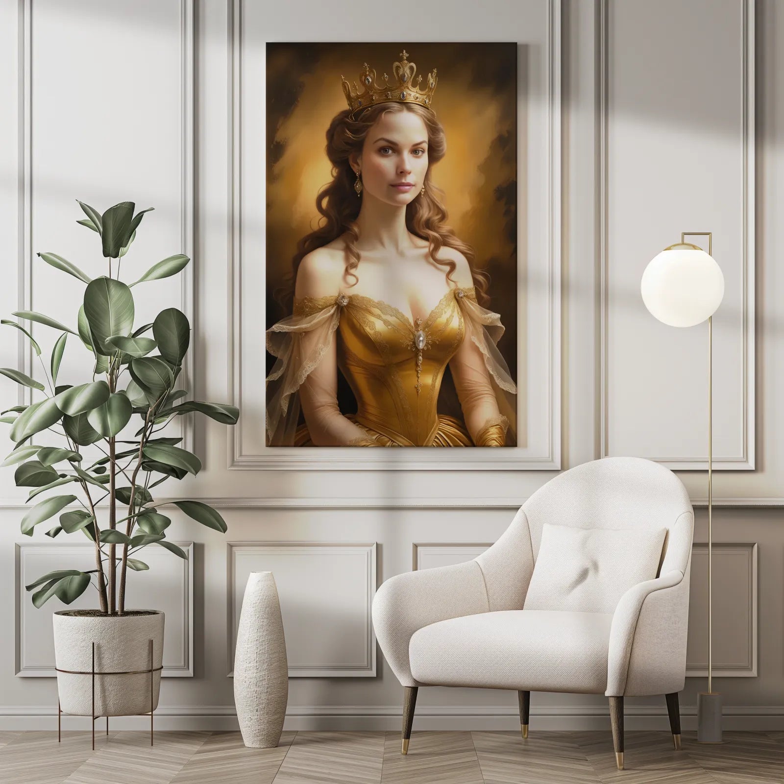 Framed portrait of a queen from the collection Portret Księżniczka