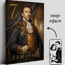Portret szlachecki personalizowany – prezent na 7 urodziny glowne