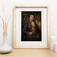 Portret szlachecki personalizowany – prezent na 7 urodziny mockup 3