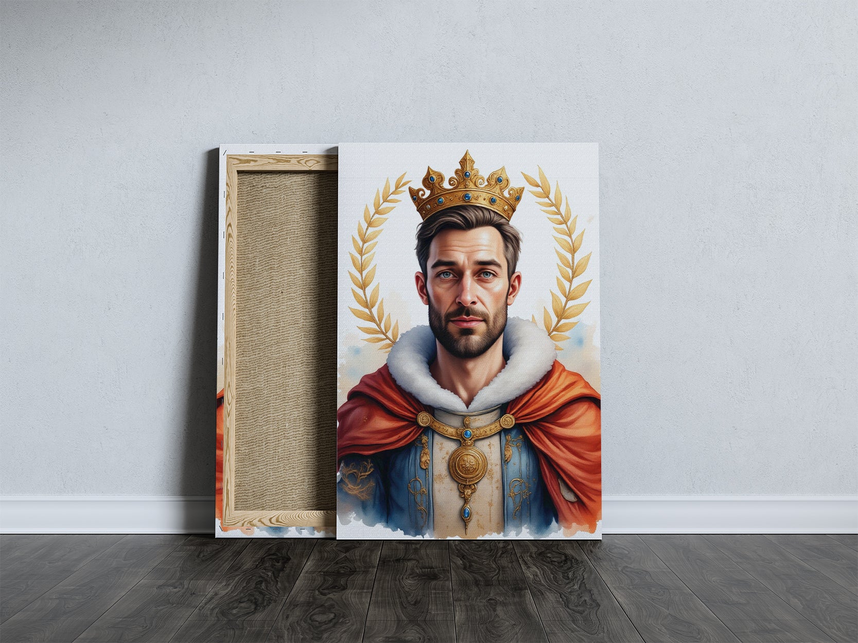 Portret Króla – Portret w Stylu Królewskim